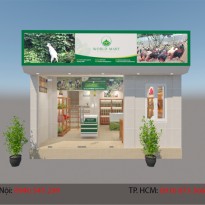 Thiết Kế Shop Thực Phẩm Sạch - World Mart - Chị Hà
